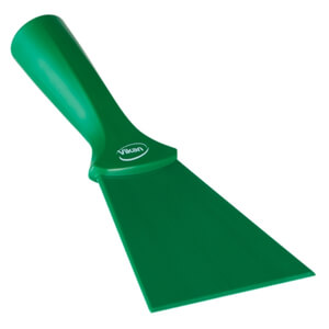 Vikan handschraper Nylon met schroefgreep 100mm groen