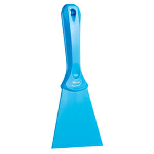 Vikan handschraper Nylon 100mm blauw