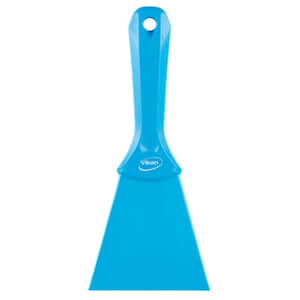 Vikan handschraper Nylon 100mm blauw