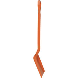 Vikan lichtgewicht schop D-greep, korte steel 1040mm oranje