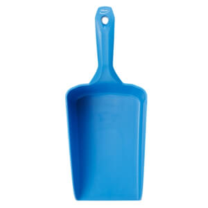 Vikan rechte handschep groot 2 liter blauw