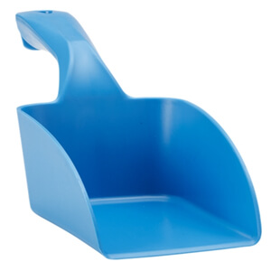 Vikan rechte handschep medium 1 liter blauw