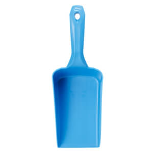 Vikan rechte handschep medium 1 liter blauw